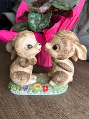 Vintage Bunnies Ornament